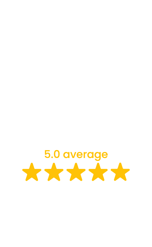 5 star on Google reviews